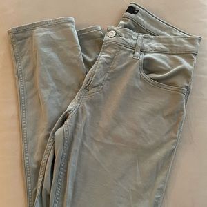 Mens Light Green Hudson Jeans